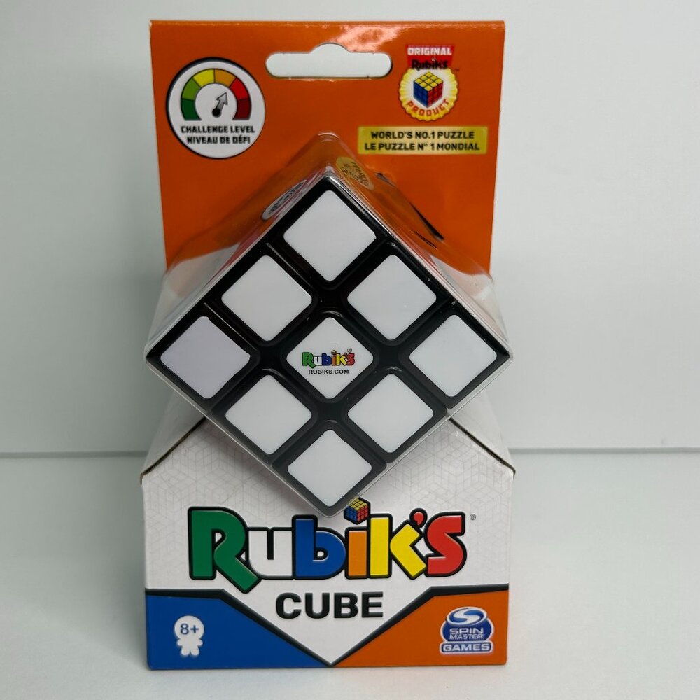 Genuine 3x3 Rubiks Cube Puzzle Brain Teaser Toy Original Product Spin Master